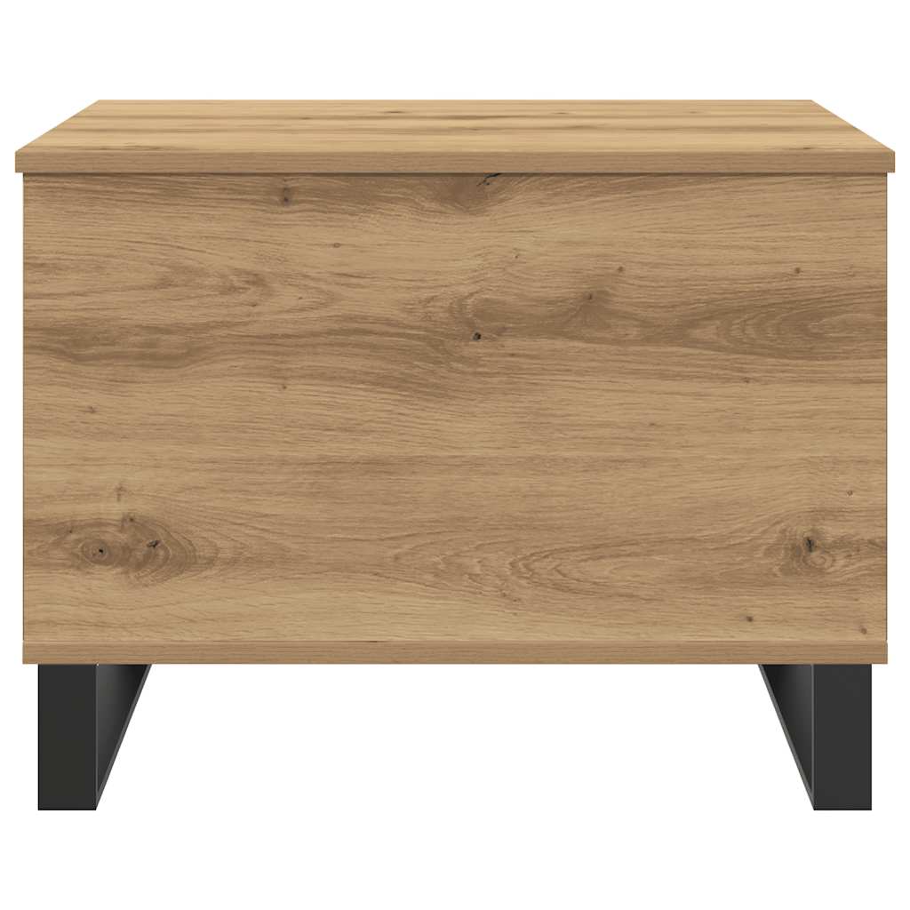 sofabord 60x44,5x45 cm konstrueret træ kunsteg