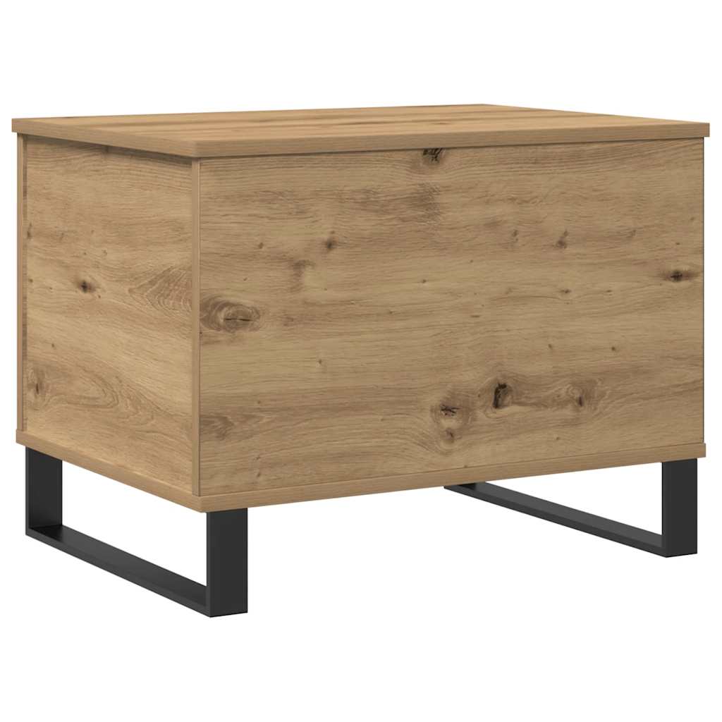 sofabord 60x44,5x45 cm konstrueret træ kunsteg