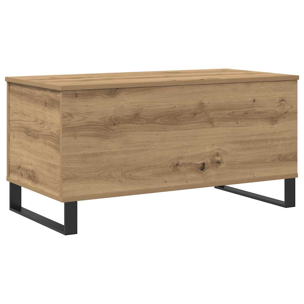 sofabord 90x44,5x45 cm konstrueret træ kunsteg