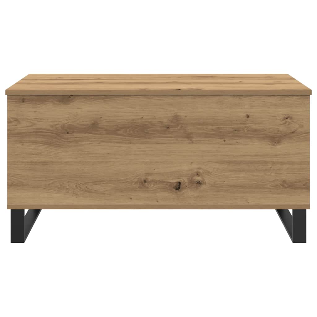 sofabord 90x44,5x45 cm konstrueret træ kunsteg