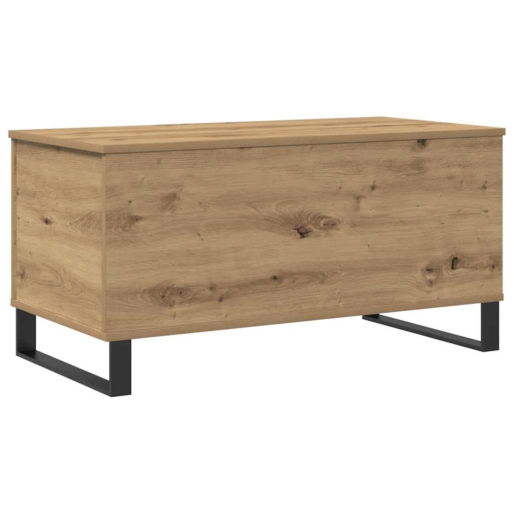 sofabord 90x44,5x45 cm konstrueret træ kunsteg