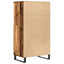 skab 60x36x110 cm konstrueret træ gammelt træ-look