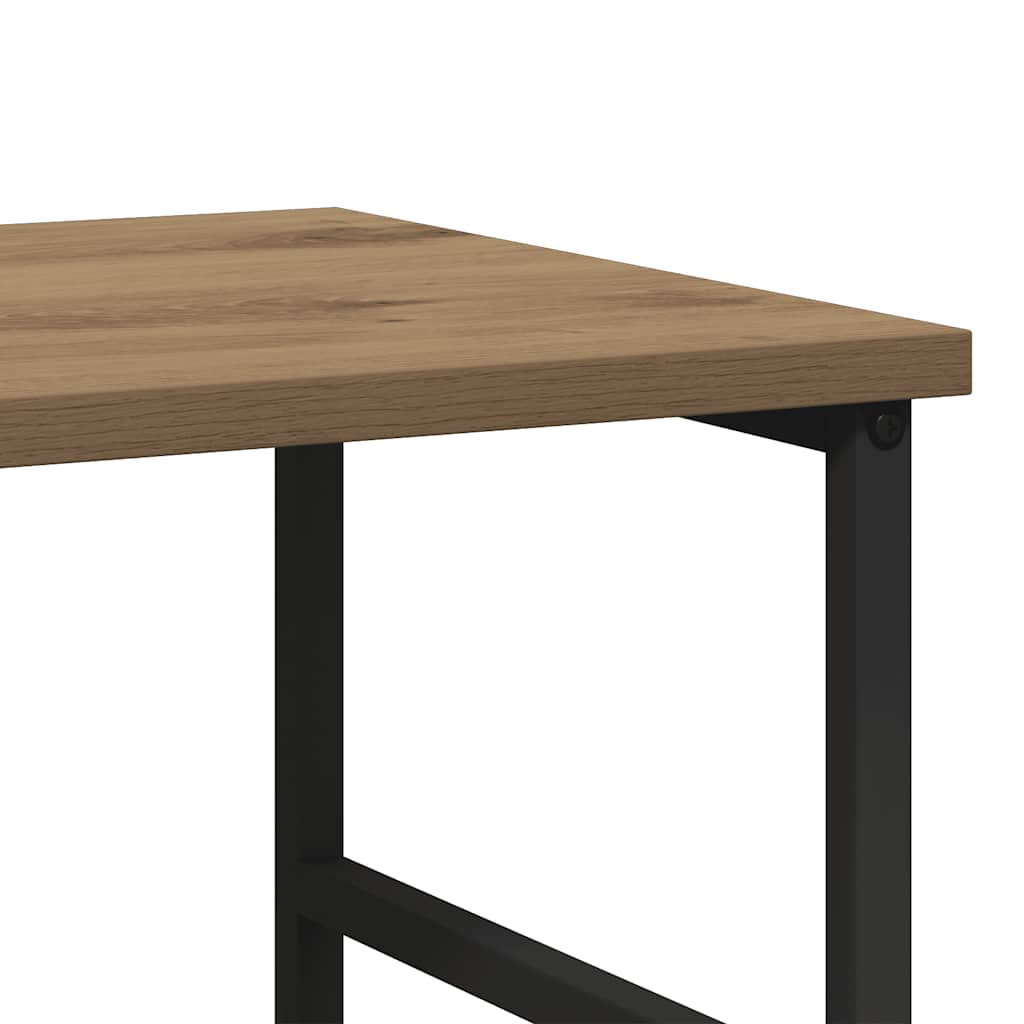 bogreol 50x33x153 cm konstrueret træ kunsteg
