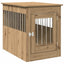 hundebur 55x80x68 cm konstrueret træ kunsteg