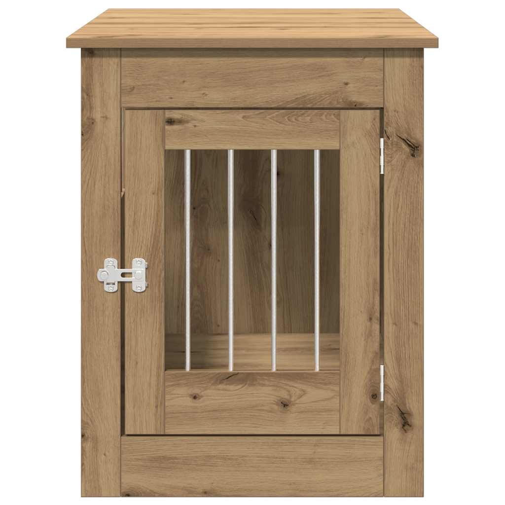 hundebur 55x80x68 cm konstrueret træ kunsteg