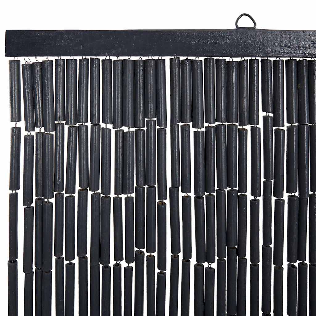 insektgardin til døren 90x220 cm bambus mørkegrå