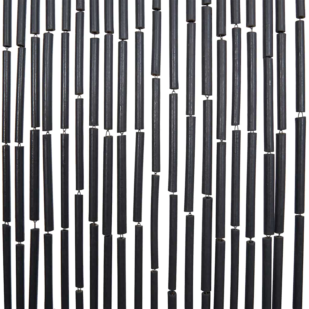 insektgardin til døren 100x200 cm bambus mørkegrå