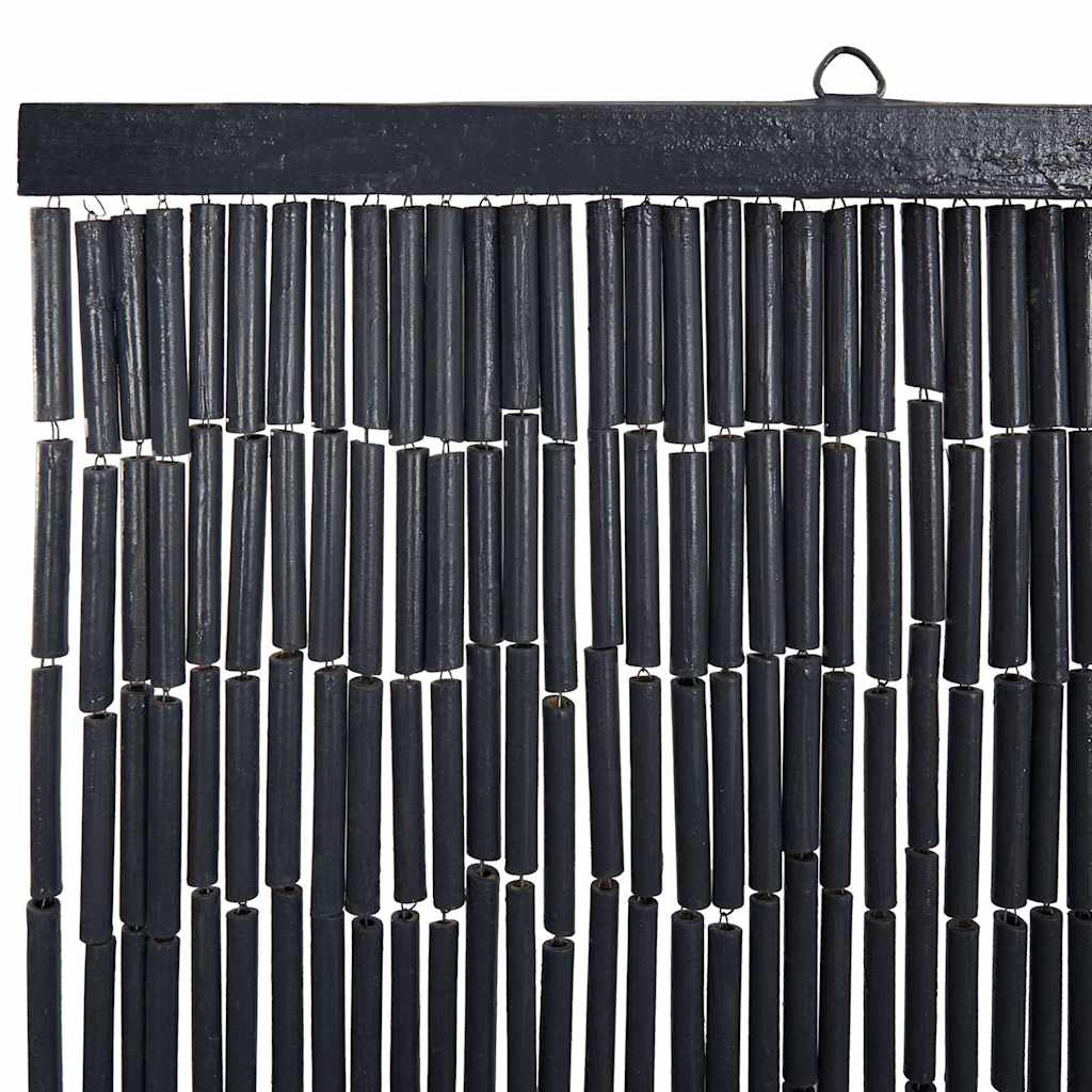 insektgardin til døren 100x220 cm bambus mørkegrå