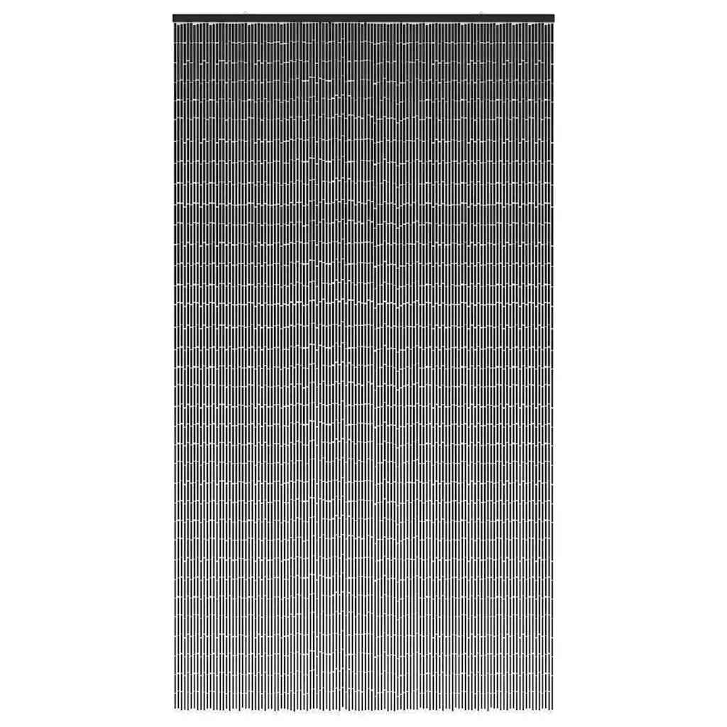 insektgardin til døren 120x220 cm bambus mørkegrå