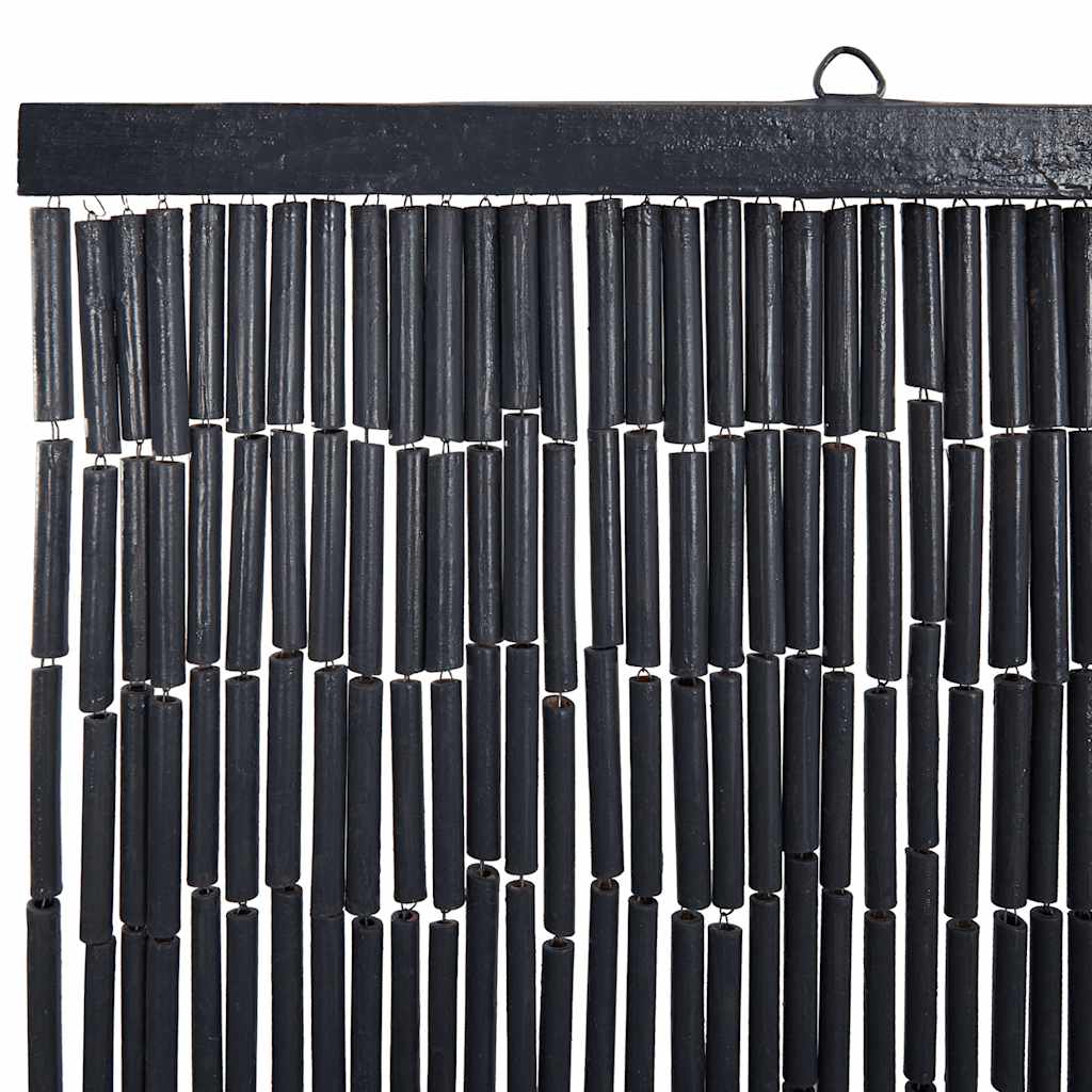 insektgardin til døren 120x220 cm bambus mørkegrå