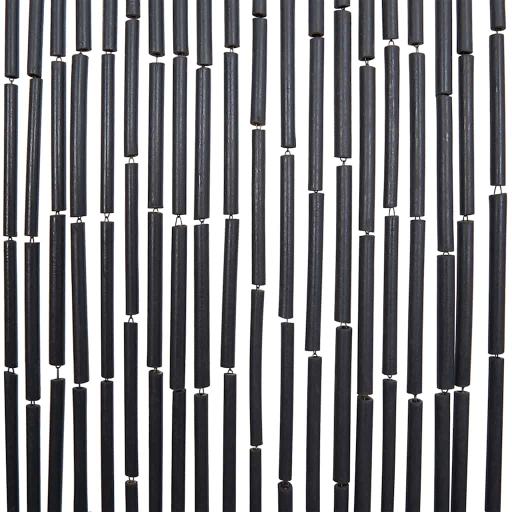 insektgardin til døren 120x220 cm bambus mørkegrå