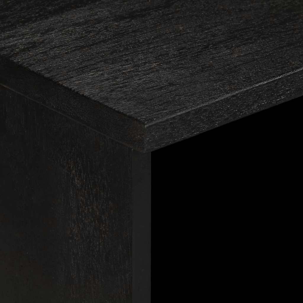 tv-bord 70x33x46 cm konstrueret træ sort