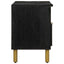 tv-bord 100x33x46 cm konstrueret træ sort