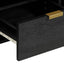 tv-bord 100x33x46 cm konstrueret træ sort