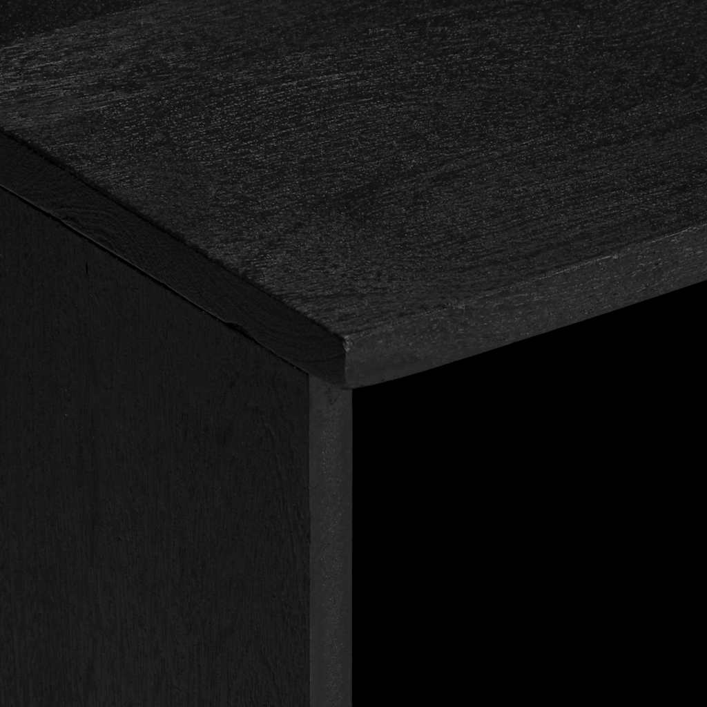tv-bord 100x33x46 cm konstrueret træ sort