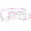 sofabord 80x54x40 cm massivt mangotræ sort