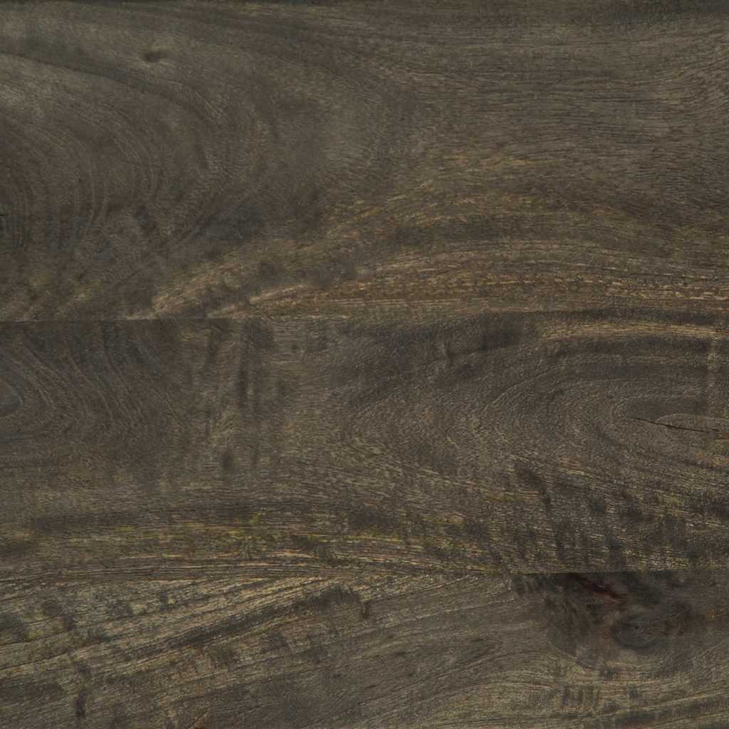 væghængt badeværelsesskab sort 38x33x48 cm massivt mangotræ