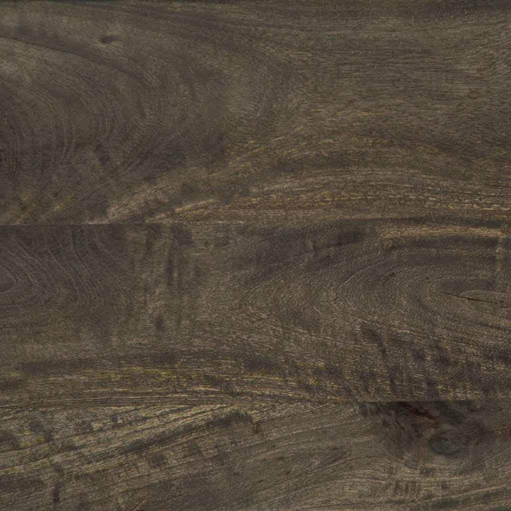 badeværelsesskab 38x33x160 cm massivt mangotræ sort