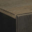 skab 60x33x100 cm massivt mangotræ sort
