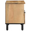 tv-bord 70x33x46 cm massivt mangotræ brun