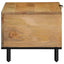 sofabord 80x50x40 cm massivt mangotræ brun