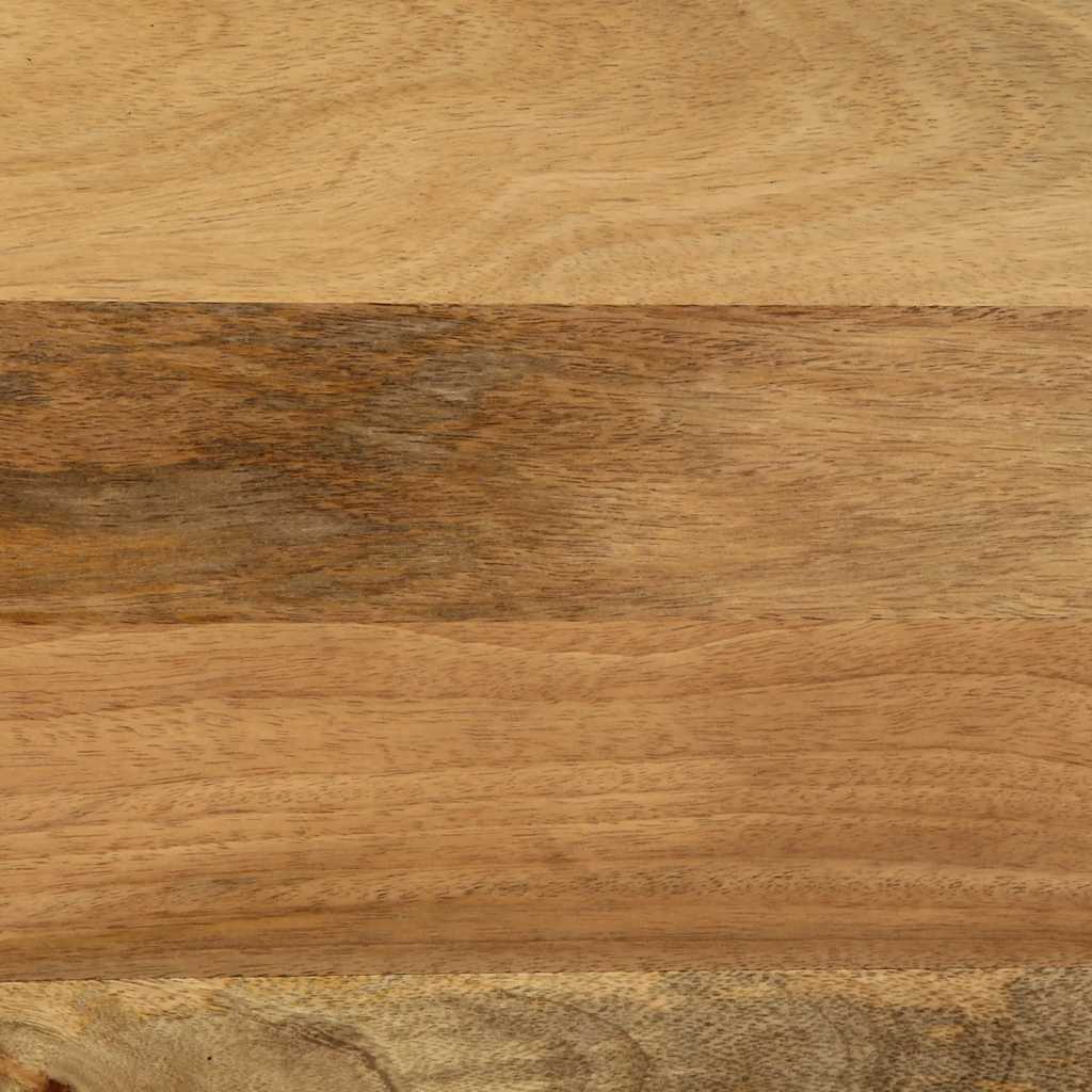 sofabord 80x50x40 cm massivt mangotræ brun