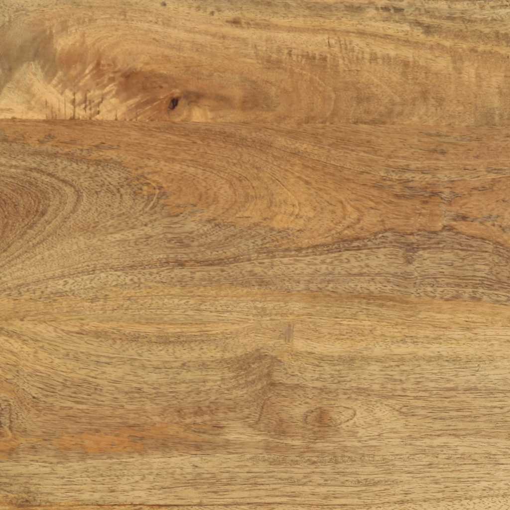 tv-bord 80x31,5x46 cm massivt mangotræ brun