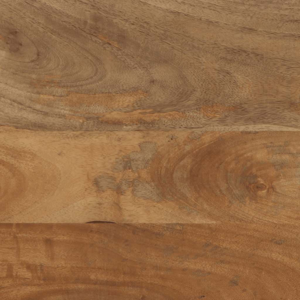 tv-bord 80x33x46 cm massivt mangotræ brun