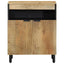 skænk 60x33x75 cm massivt mangotræ brun