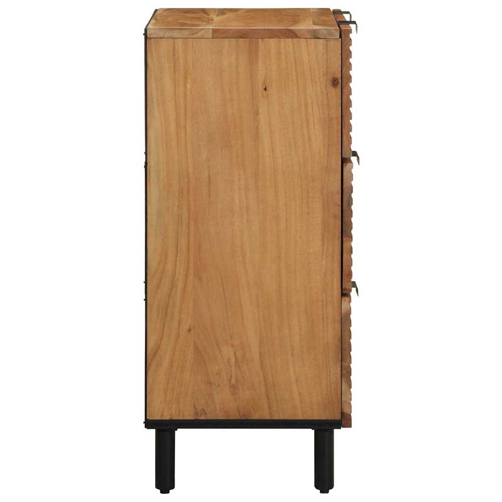 skænk 60x33x75 cm massivt akacietræ