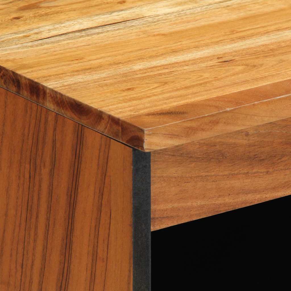 Sideboard med hylde Brun 60 x 33 x 75 cm Massivt mangotræ