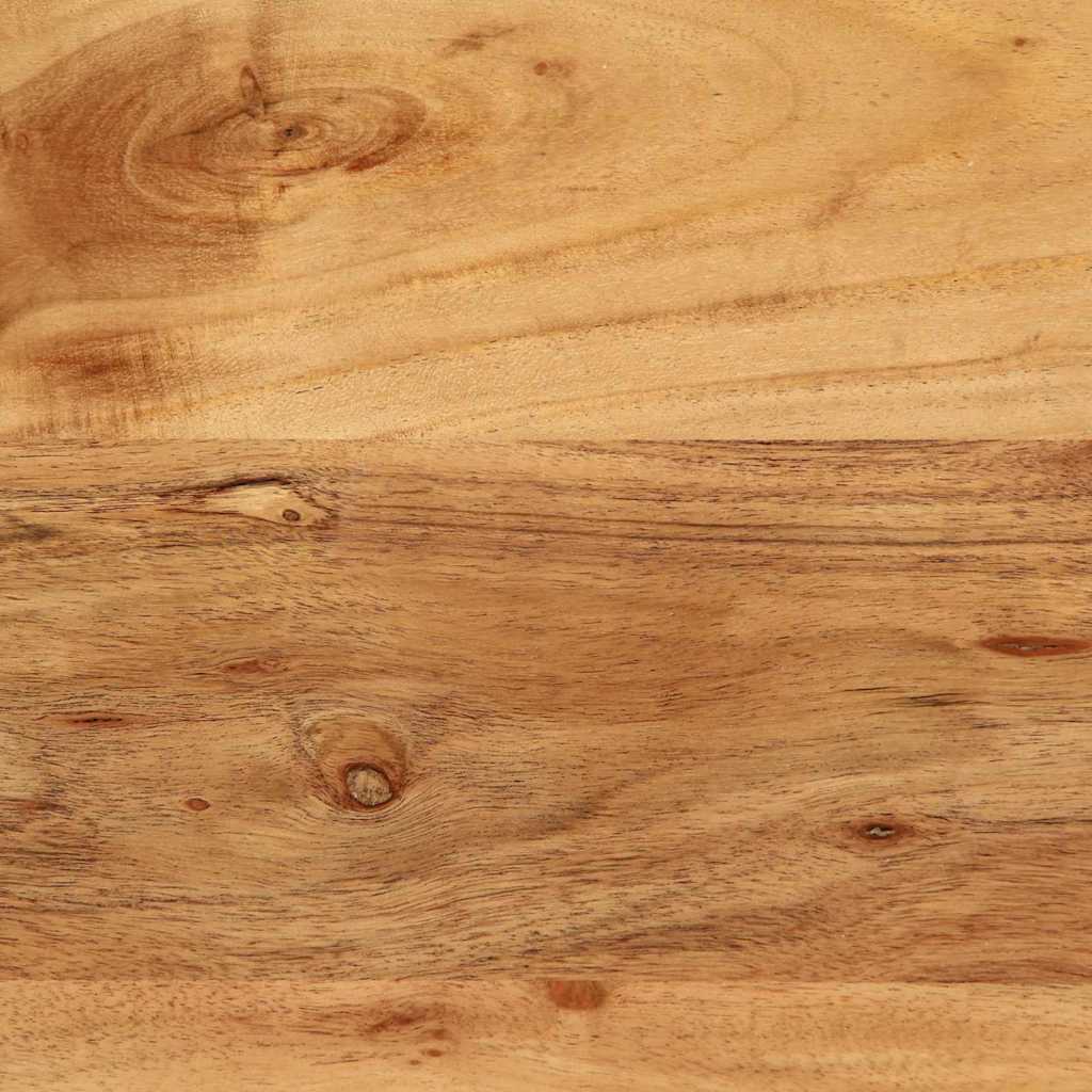 Sideboard med hylde Brun 60 x 33 x 75 cm Massivt mangotræ