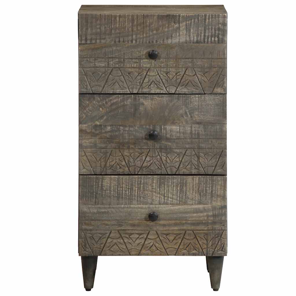 skænk 40x33x75 cm massivt mangotræ
