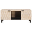 Sofabord Hvid 100 x 54 x 40 cm Massivt mangotræ