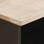 TV-skab Hvid Vask Finish 100 x 33 x 46 cm Massivt mangotræ