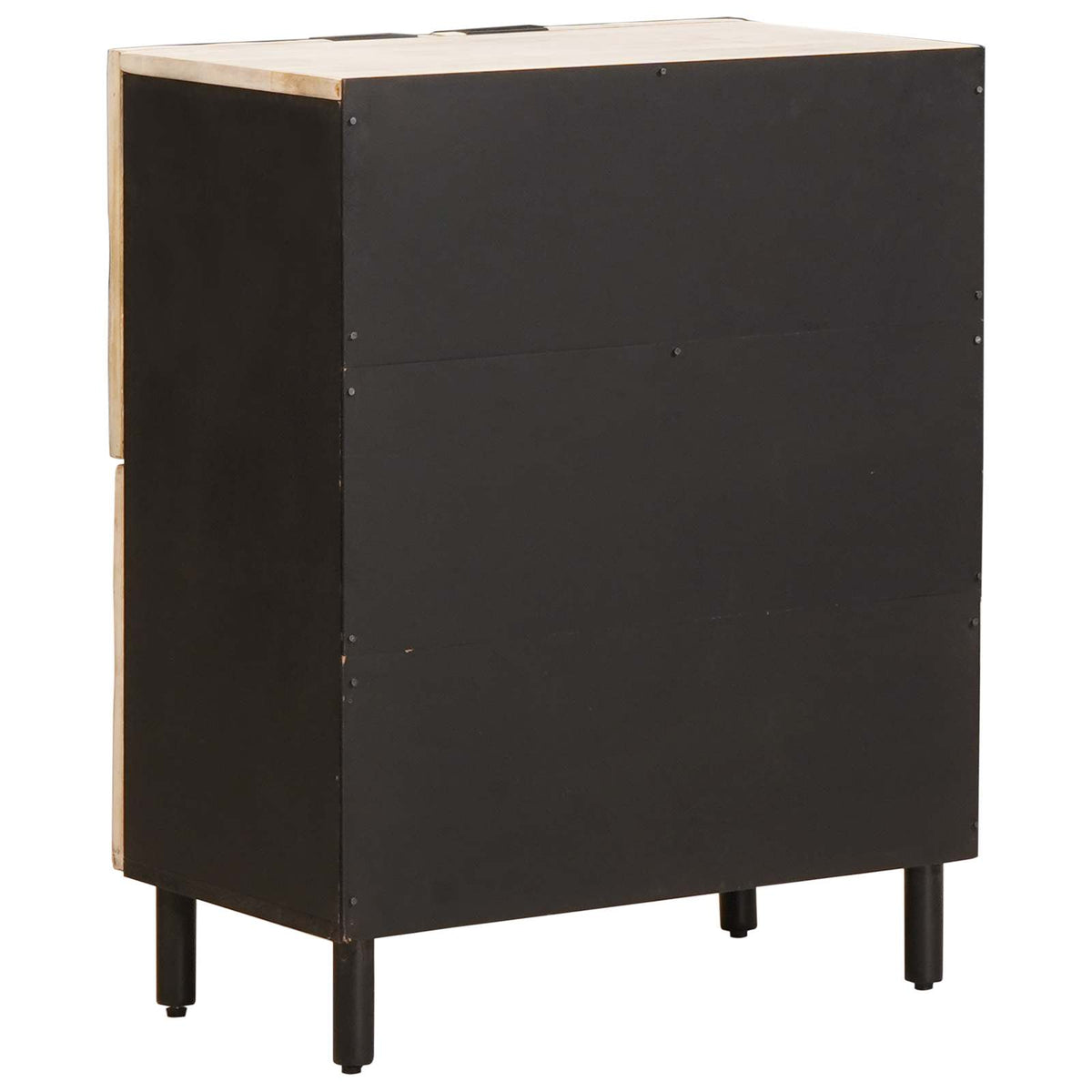 Sideboard Hvid Vask Finish 60 x 33 x 75 cm Massivt mangotræ