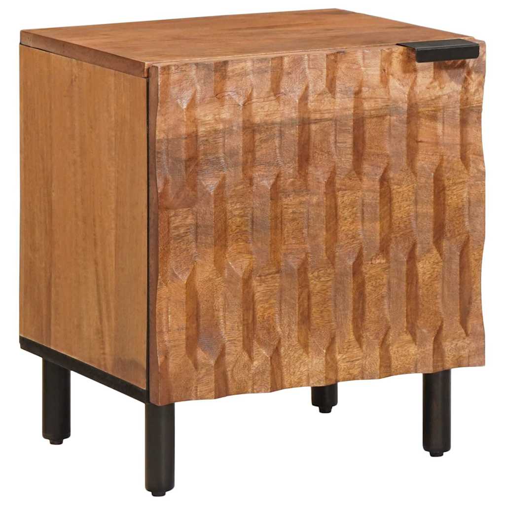Natskab Brun 40 x 33 x 46 cm Massivt mangotræ