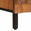Sideboard 60 x 33 x 75 cm Massivt mangotræ Acacia Brun Finish