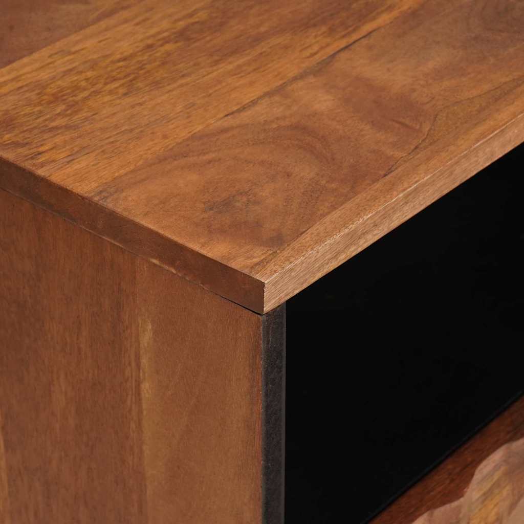 Natskab Brun 50 x 33 x 62 cm Massivt mangotræ