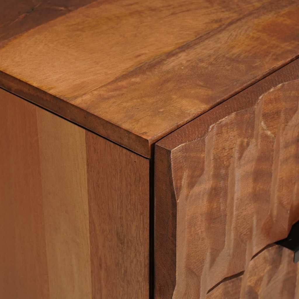 Natskab Brun 50 x 33 x 60 cm Massivt mangotræ
