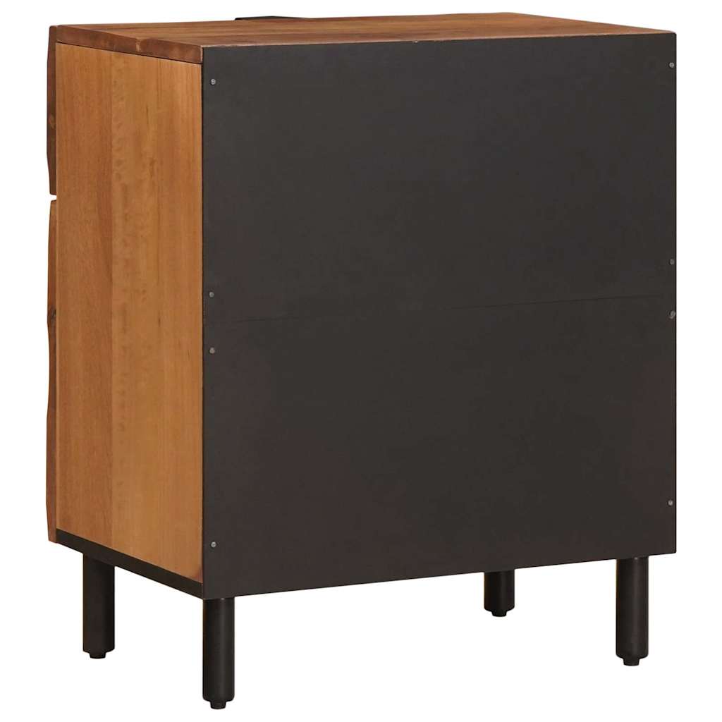 Natskab Brun 50 x 33 x 60 cm Massivt mangotræ
