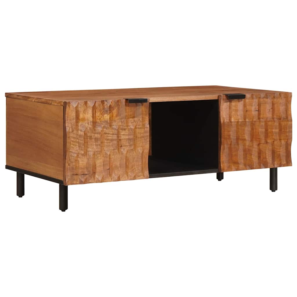 Sofabord Brun 100 x 54 x 40 cm Massivt mangotræ