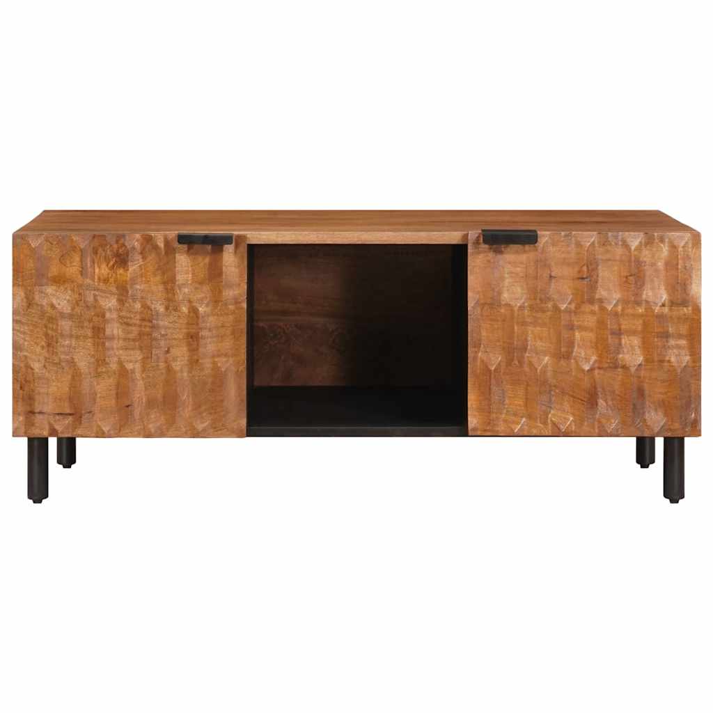 Sofabord Brun 100 x 54 x 40 cm Massivt mangotræ