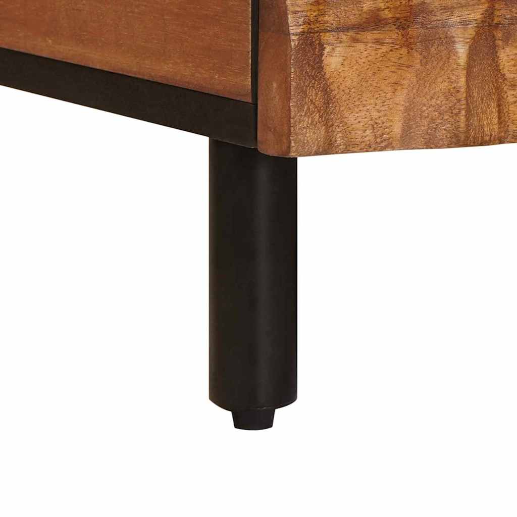 Sofabord med skuffe Brun 80 x 54 x 40 cm Massivt mangotræ