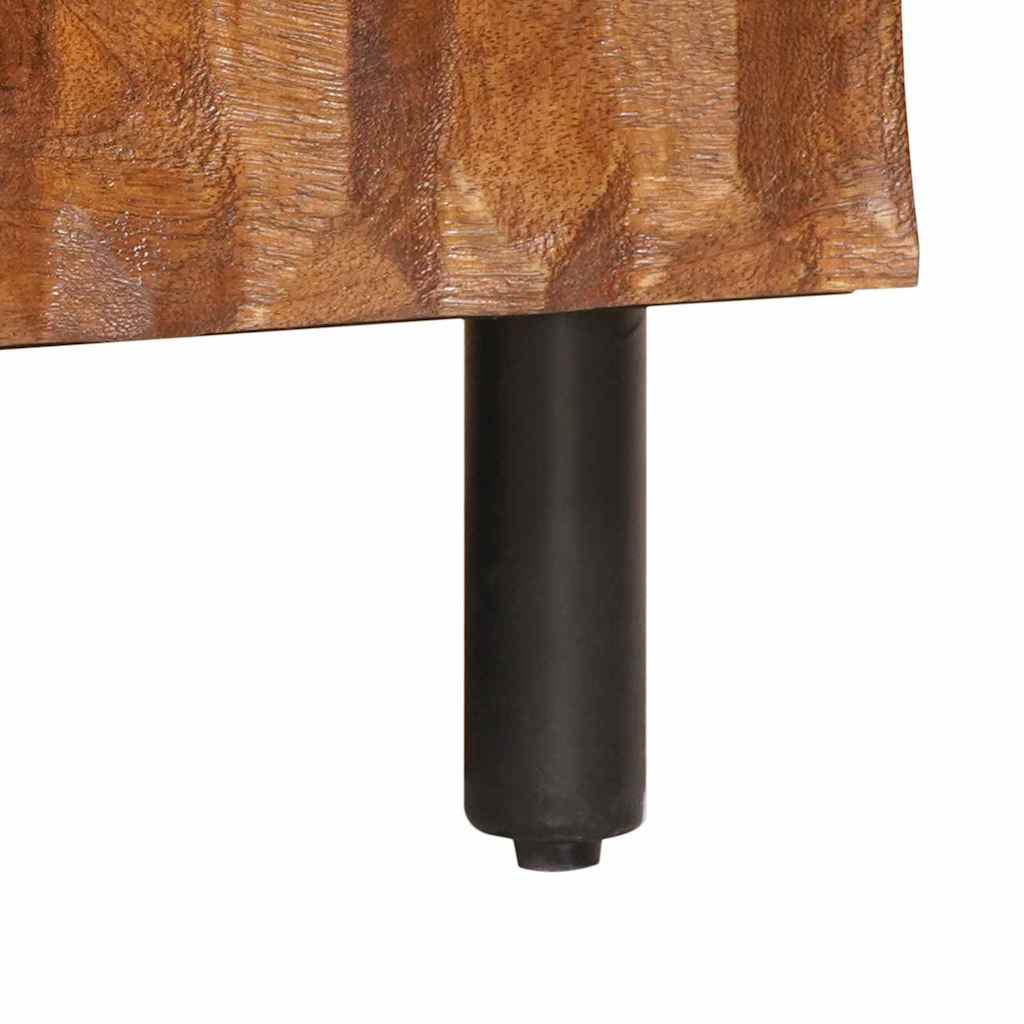 TV-skab Acacia Brun Finish 105 x 33 x 46 cm Massivt mangotræ