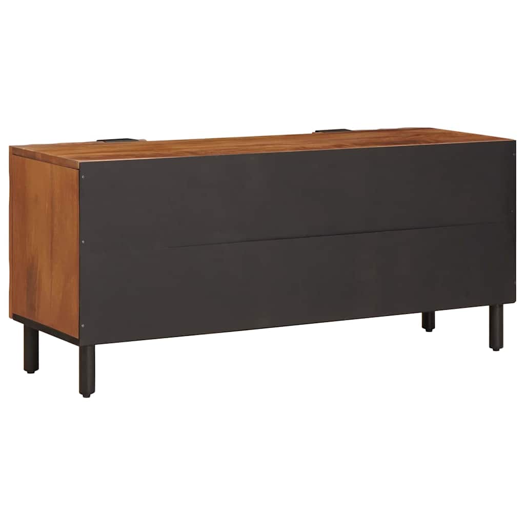TV-skab Acacia Brun Finish 105 x 33 x 46 cm Massivt mangotræ