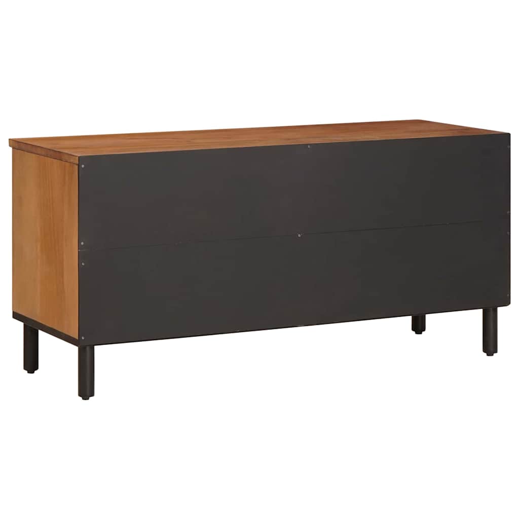 TV-skab Acacia Brun Finish 100 x 33 x 46 cm Massivt mangotræ