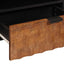 TV-skab Acacia Brun Finish 80 x 33 x 46 cm Massivt mangotræ