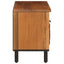 TV-skab Acacia Brun Finish 80 x 33 x 46 cm Massivt mangotræ