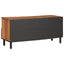TV-skab Acacia Brun Finish 100 x 33 x 46 cm Massivt mangotræ